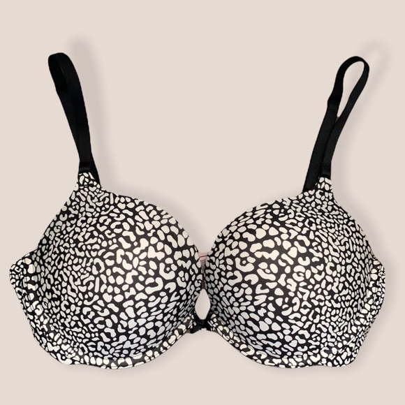 NWOT Victoria’s Secret Animal Print Push Up Bra 34DD